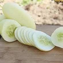 Load image into Gallery viewer, Heirloom Organic White Wonder Cucumber Seeds
