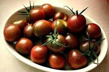 Load image into Gallery viewer, Heirloom Organic Black Cherry Tomato Seeds
