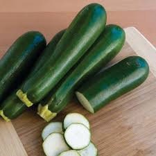 Organic Heirloom Dark Green Zucchini Seeds