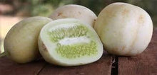 Load image into Gallery viewer, Organic Heirloom Crystal Apple Cucumber Seeds
