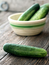 Load image into Gallery viewer, Heirloom Organic Straight Eight Cucumber Seeds
