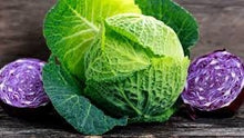 Load image into Gallery viewer, Heirloom Organic Danish Ballhead Cabbage Seeds
