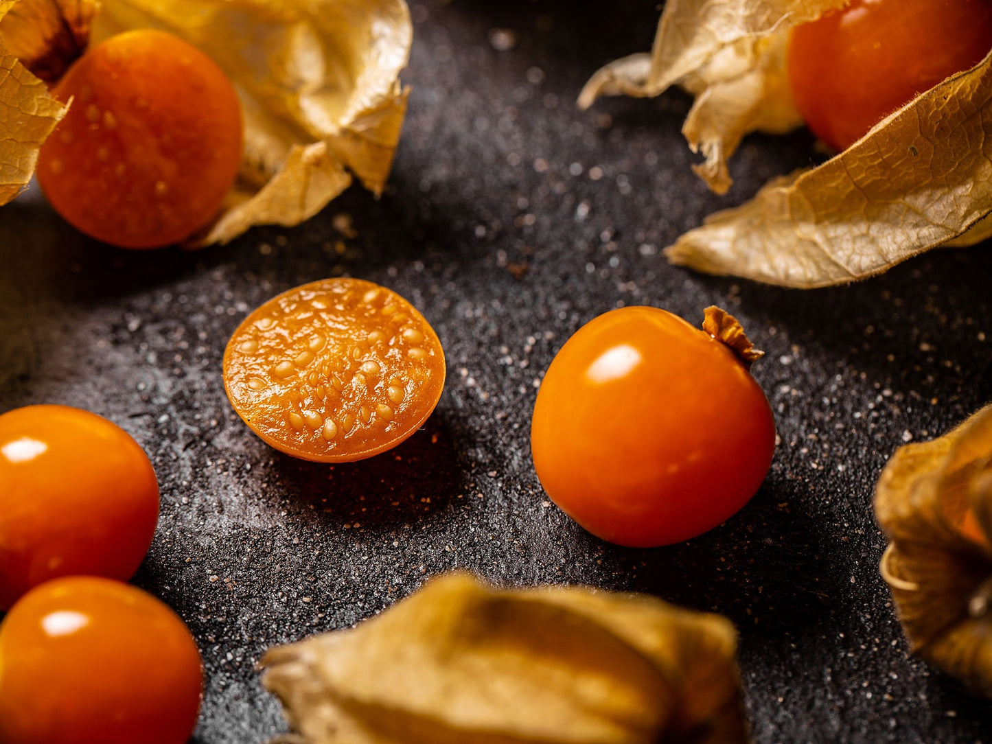 Heirloom Organic Cape Gooseberry Seeds  Aka Physalis peruviana, Golden Berry, Rasbhari, Peruvian Groundcherry, Poha