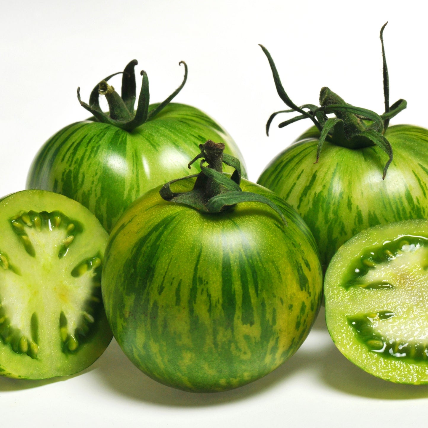 Organic Green Zebra Tomato Seeds